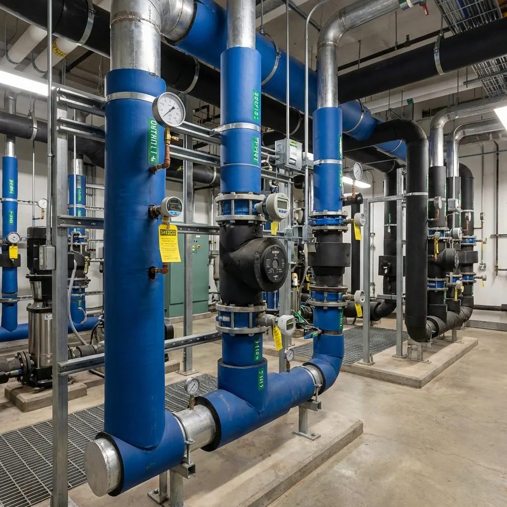 Chilled Water Piping HVAC
