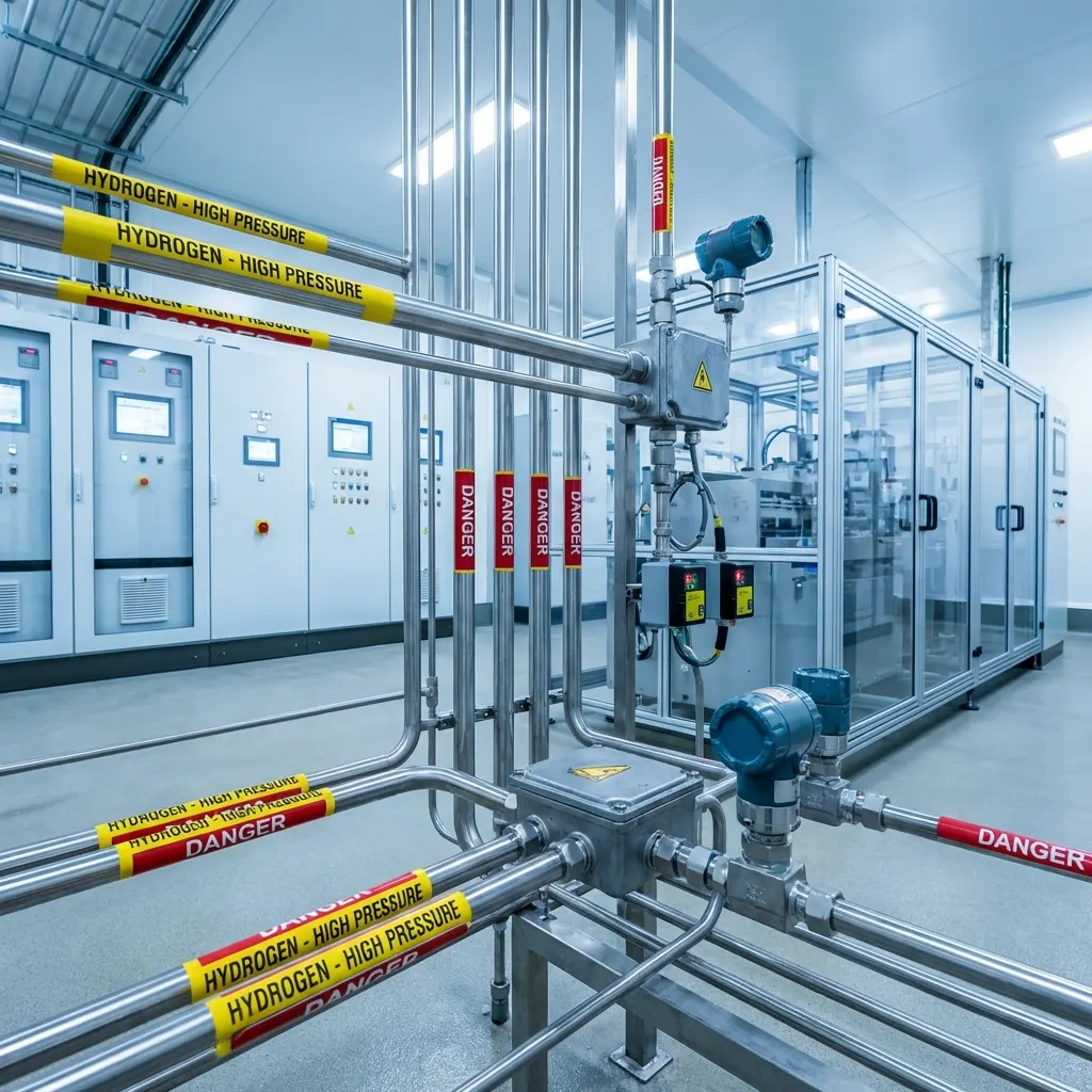 Hydrogen Gas Piping System