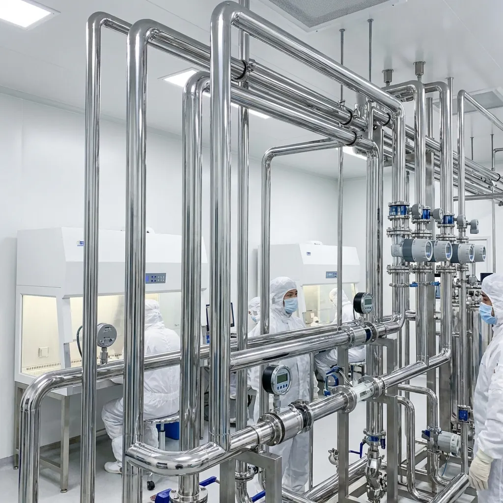 Stainless Steel Pharmaceutical Piping