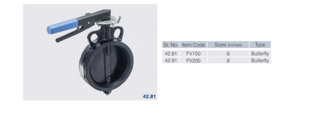 SecureAir butterfly valve photo